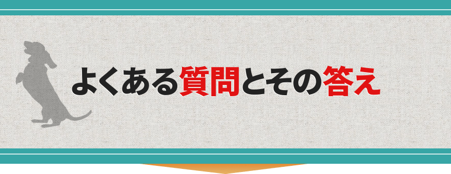 よくある質問とその答え